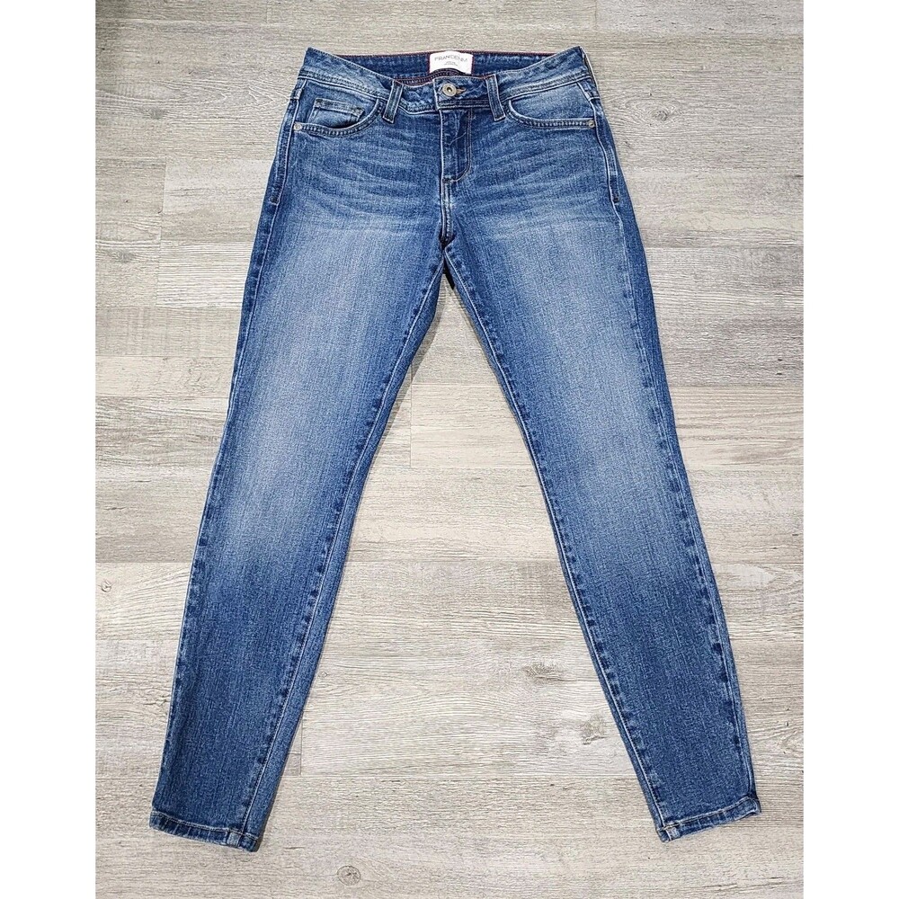 Fran Denim Kay Women's Skinny Jeans Dark Wash Athletic Fit Stretch Sizes 26